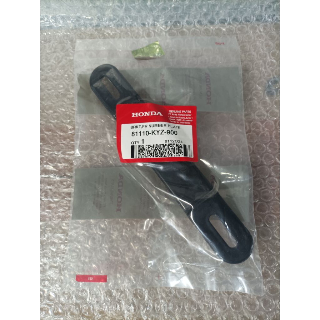 DUDUKAN PLAT NOMOR/KB MOTOR SUPRA X 125 F1 81110-KYZ-900