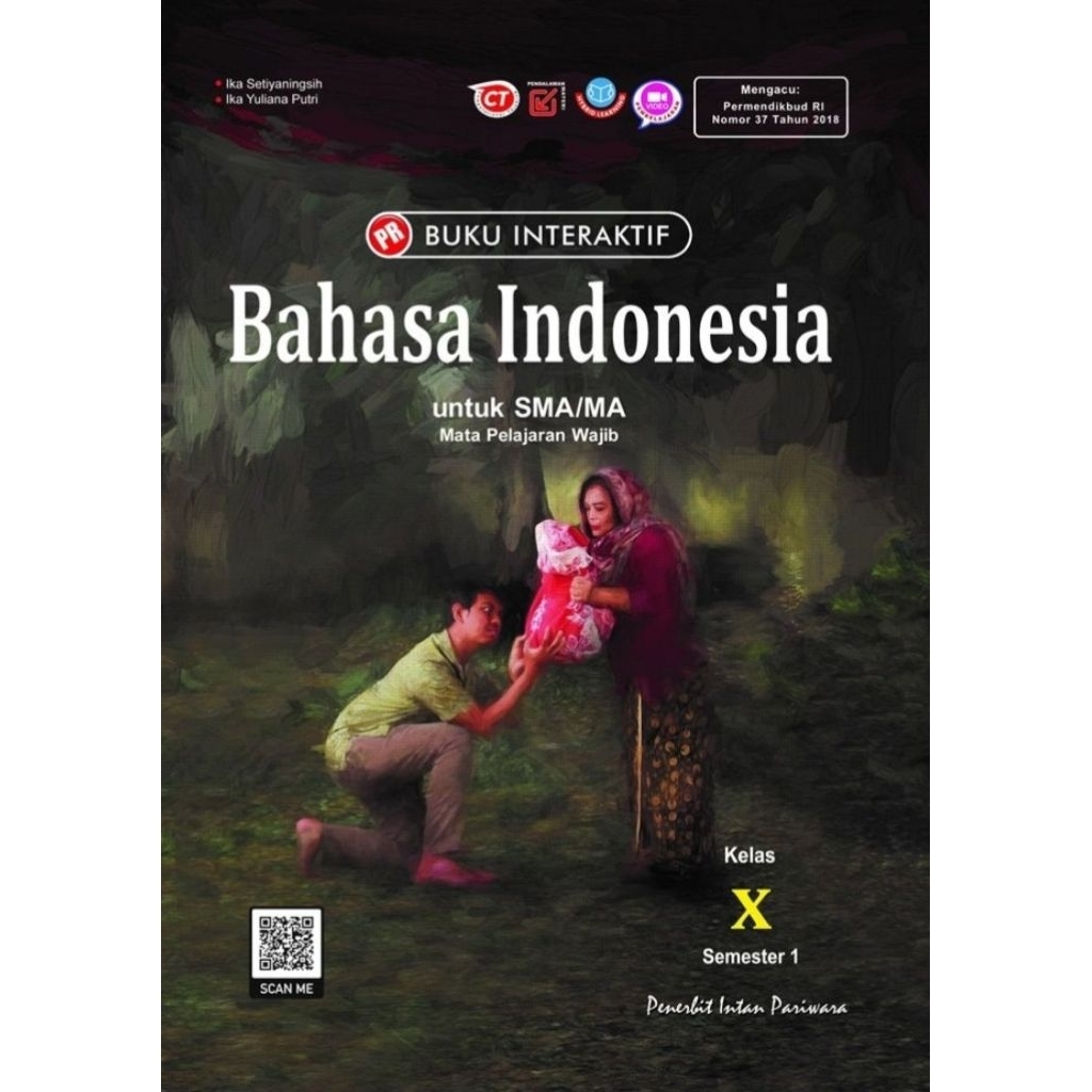 PRELOVED_Bahasa_Indonesia_Kelas_10_Semester_1_penerbit_Intan_Pariwara