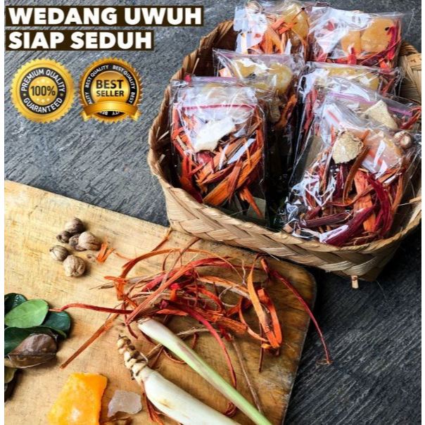 

Wedang Uwuh Lengkap Rempah Lemon isi 1 pcs buah biji Siap Seduh minuman herbal sehat