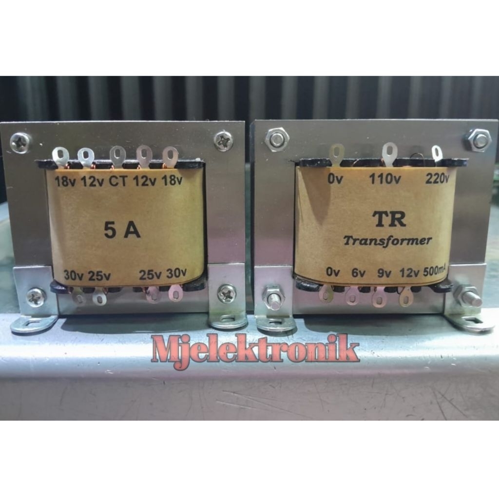 Travo Tronik 5A CT 30V travo kecil Travo Oki 5 Amper CT 30V Transformer Travo 5Ampere