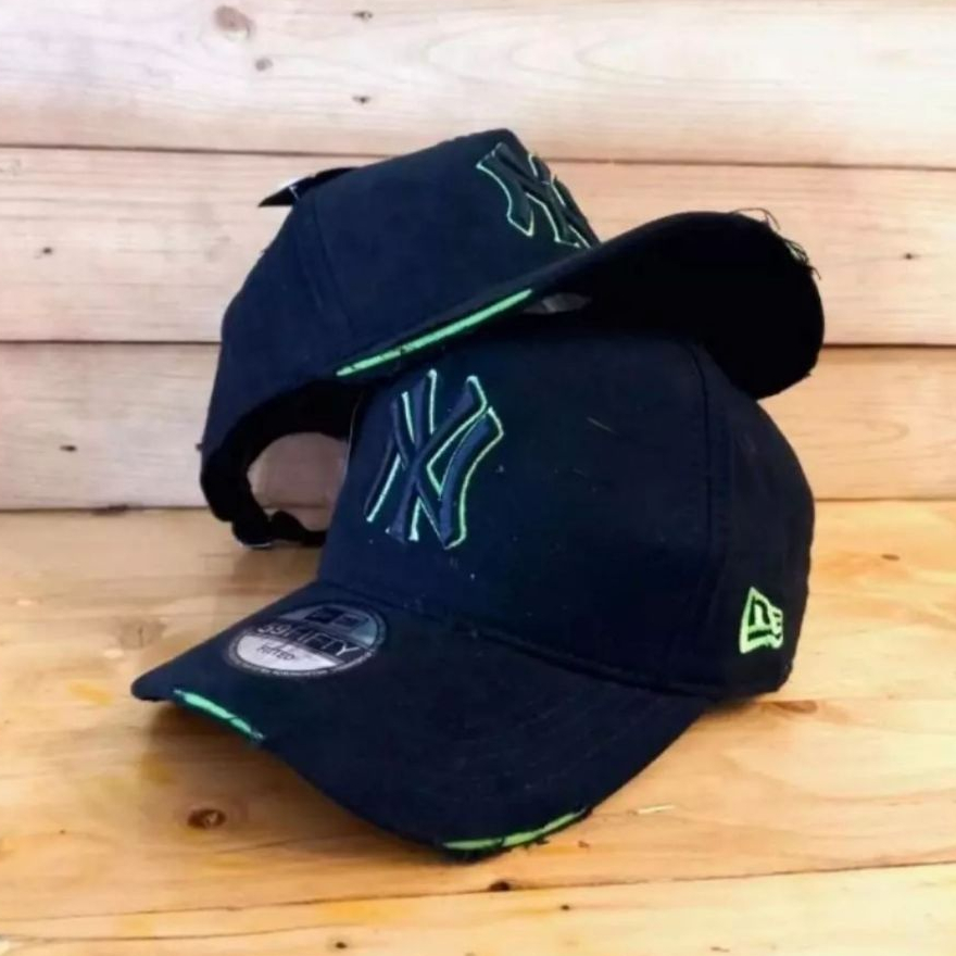 Topi Baseball NY sobek original pria/wanita terkeren 2025