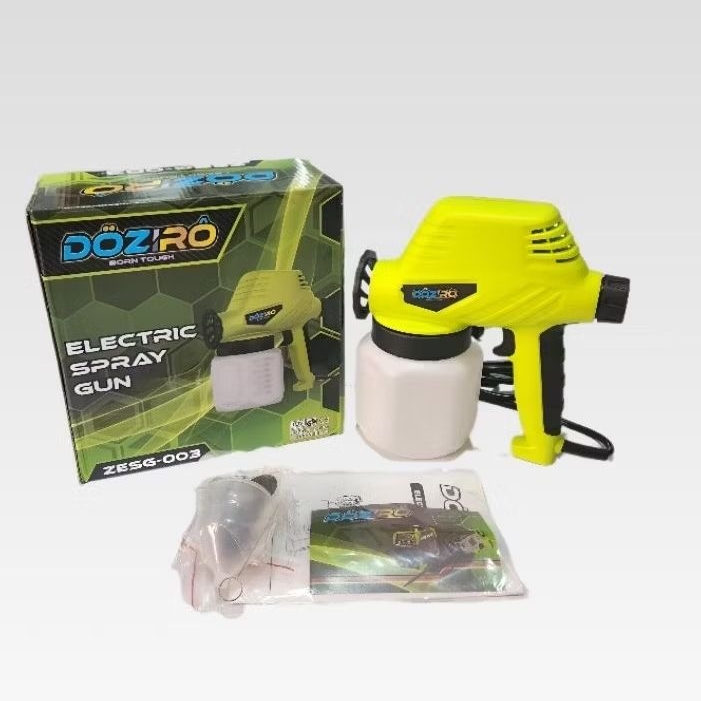 ORIGINAL DOZIRO ZESG-003 SPRAY GUN ELECTRIC ALAT SEMPROT CAT LISTRIK DOZIRO 800ML MESIN SPRAYGUN ELE