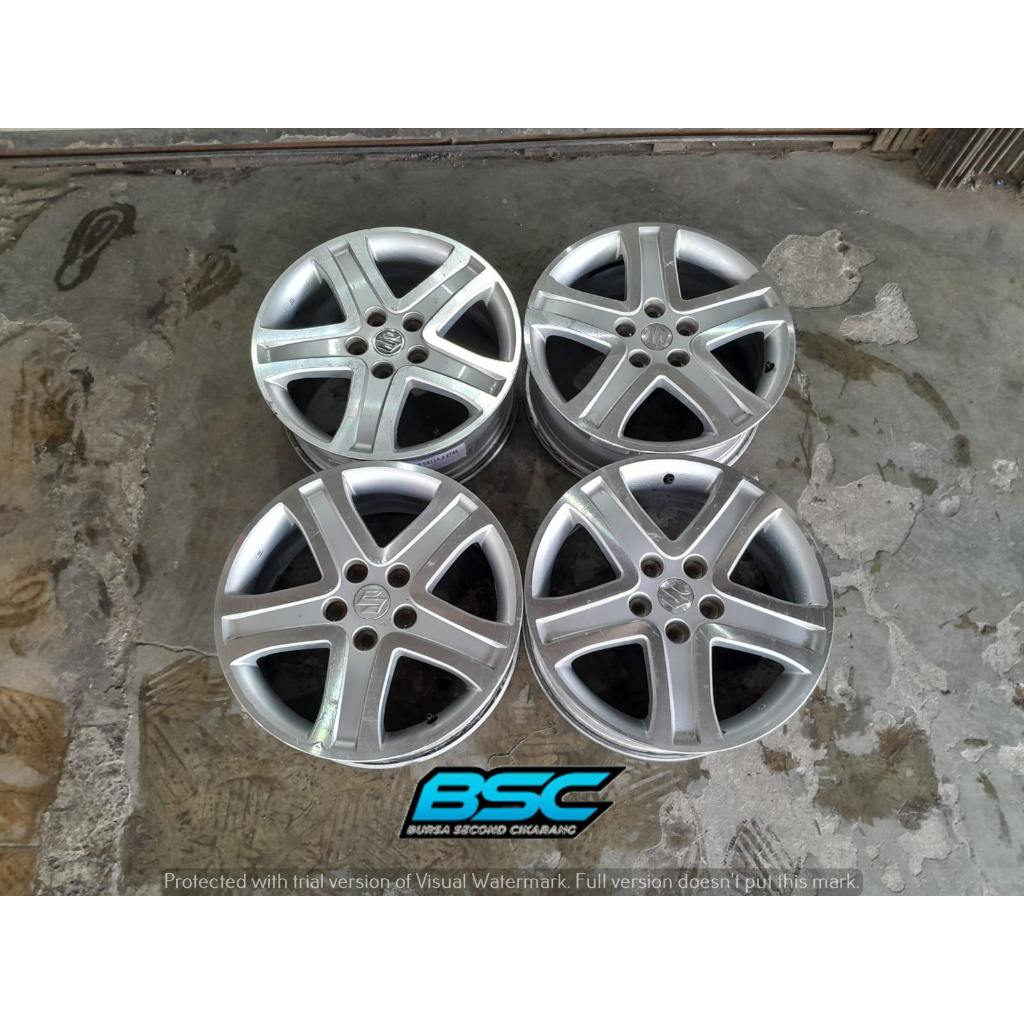Velg Mobil Second Murah R17 Copotan Ori Vitara Pcd 5x114 Ring 17 Buat Innova Ertiga Apv Grandmax New