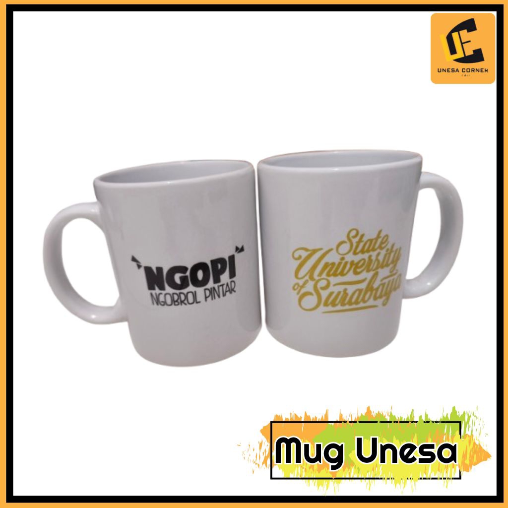 Mug/Gelas Unesa bisa custom