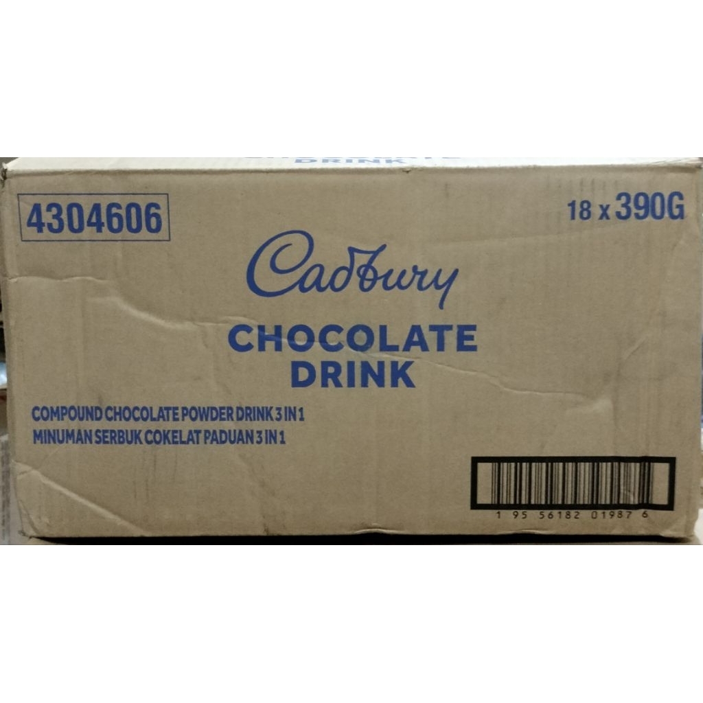 

Cadbury Chocolate Drink 3in1 18 Bgks
