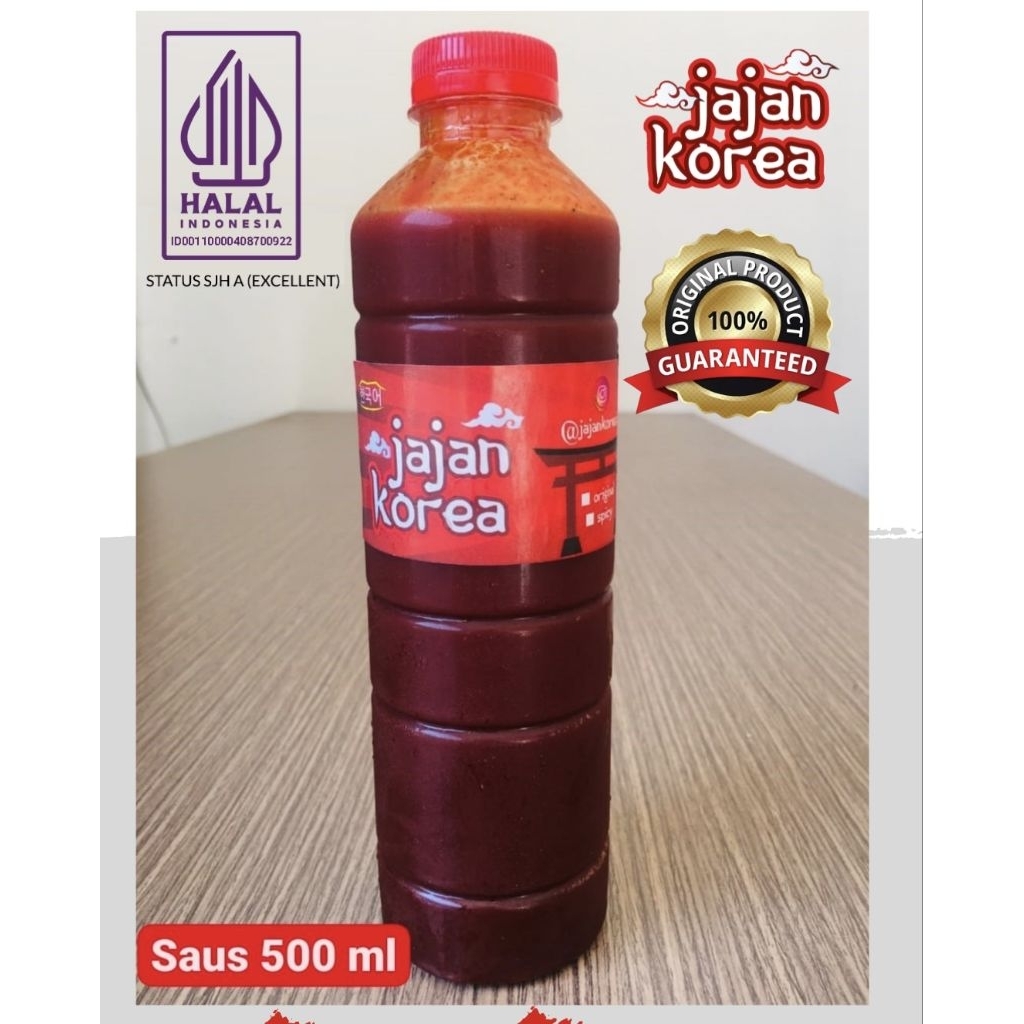 

Grade A Terbaik - Saus Topokki 500 ml HALAL - Topokki / Gochujang / JAJAN KOREA