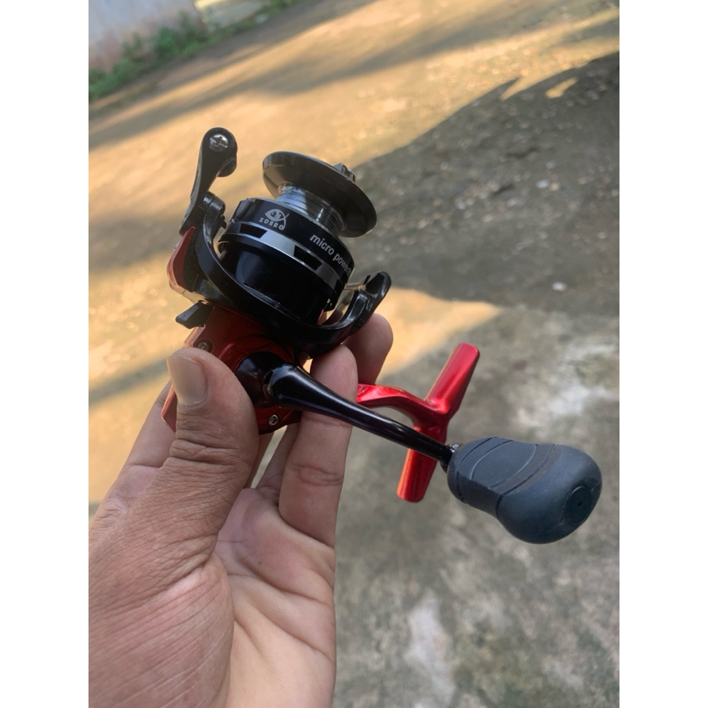 reel spinning power handle zorro micro power 800