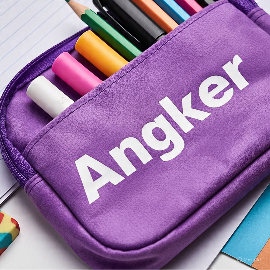 

Tempat pensil CUSTOM - Angker warna ungu