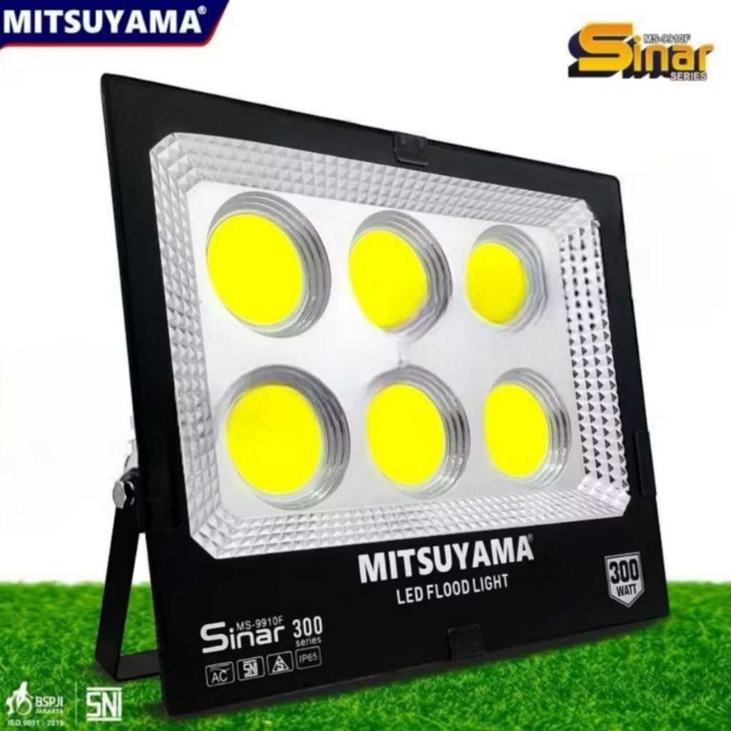 Lampu Sorot AC 100 Watt LED COB Cahaya Putih Mitsuyama Sinar 100 Watt LED Flood Light