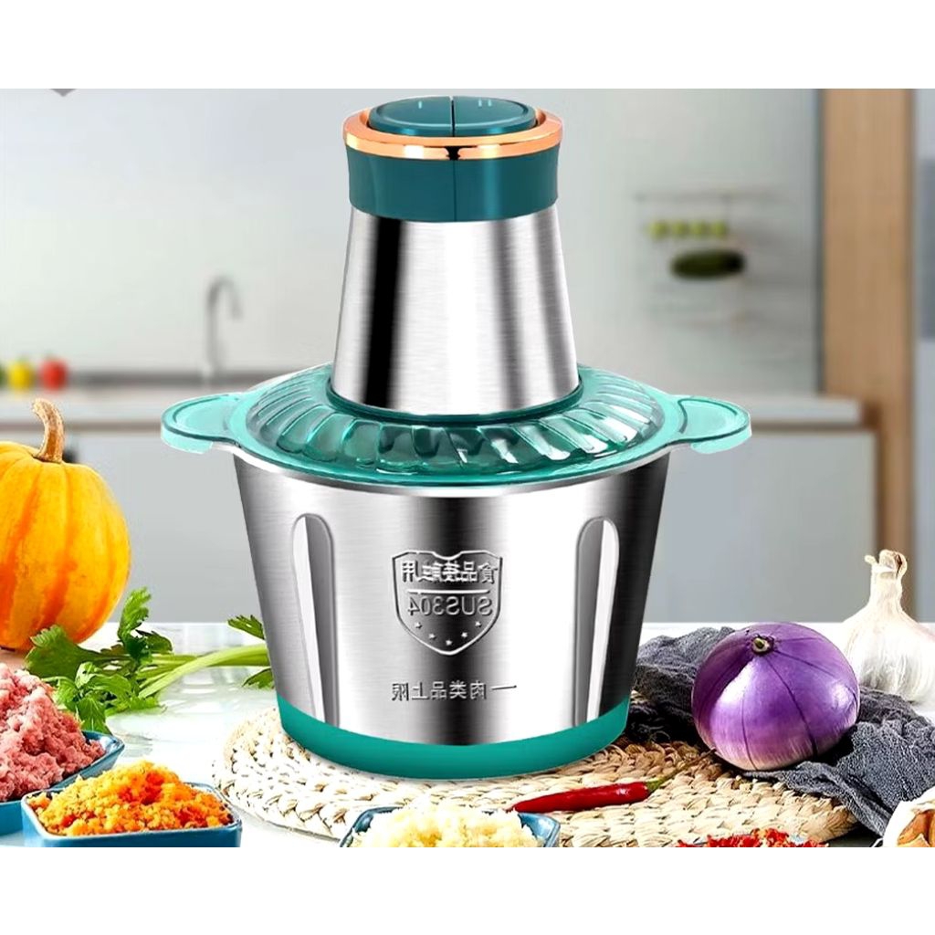 Blender daging stainless 2 liter blender daging Chopper meat grinder blender
