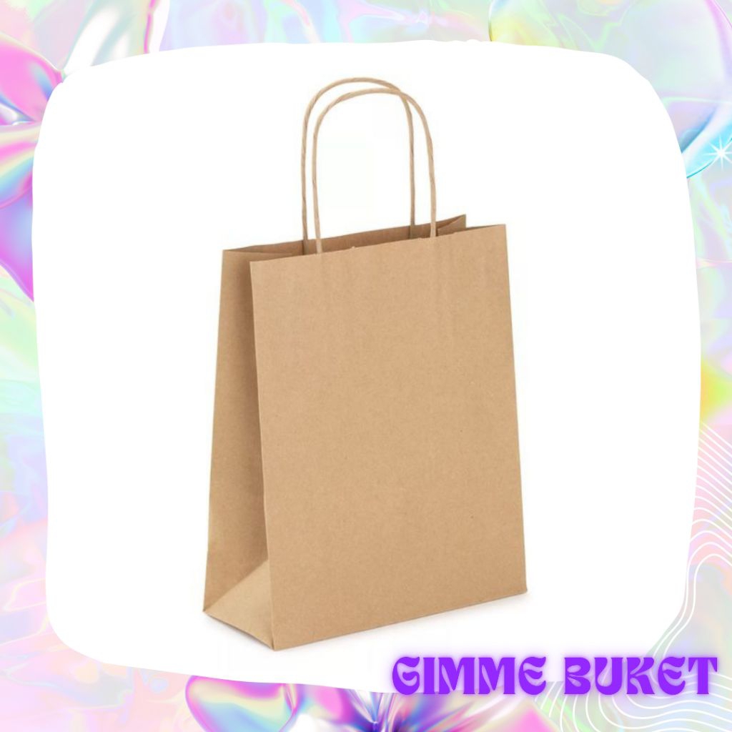 

Paper bag buket