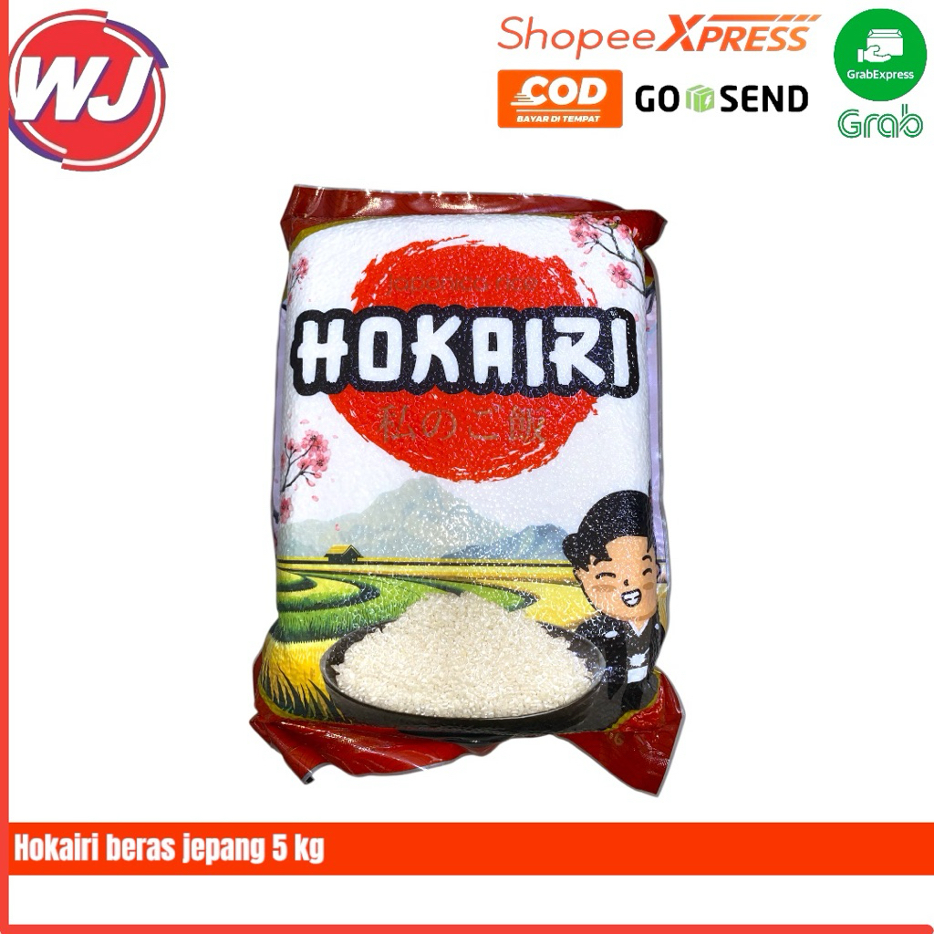 

HOKAIRI BERAS JEPANG 5KG
