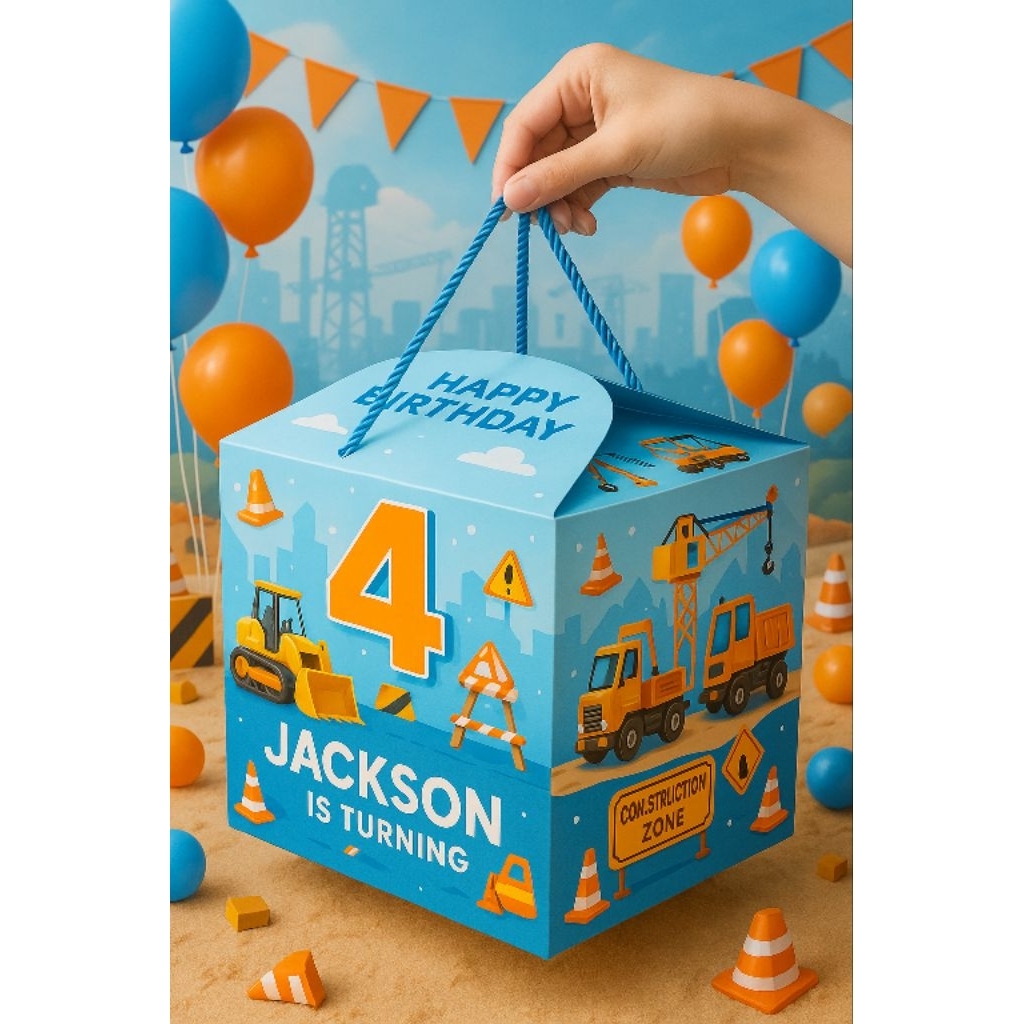 

Box Hampers Birthday custom 23 x 23 x 14