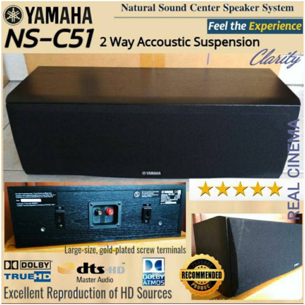 Yamaha NS-C51 HD Center Speaker