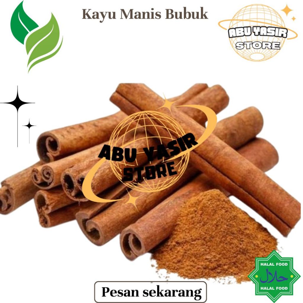 

Kayu Manis Bubuk - 250 Gram Cinnamon Powder