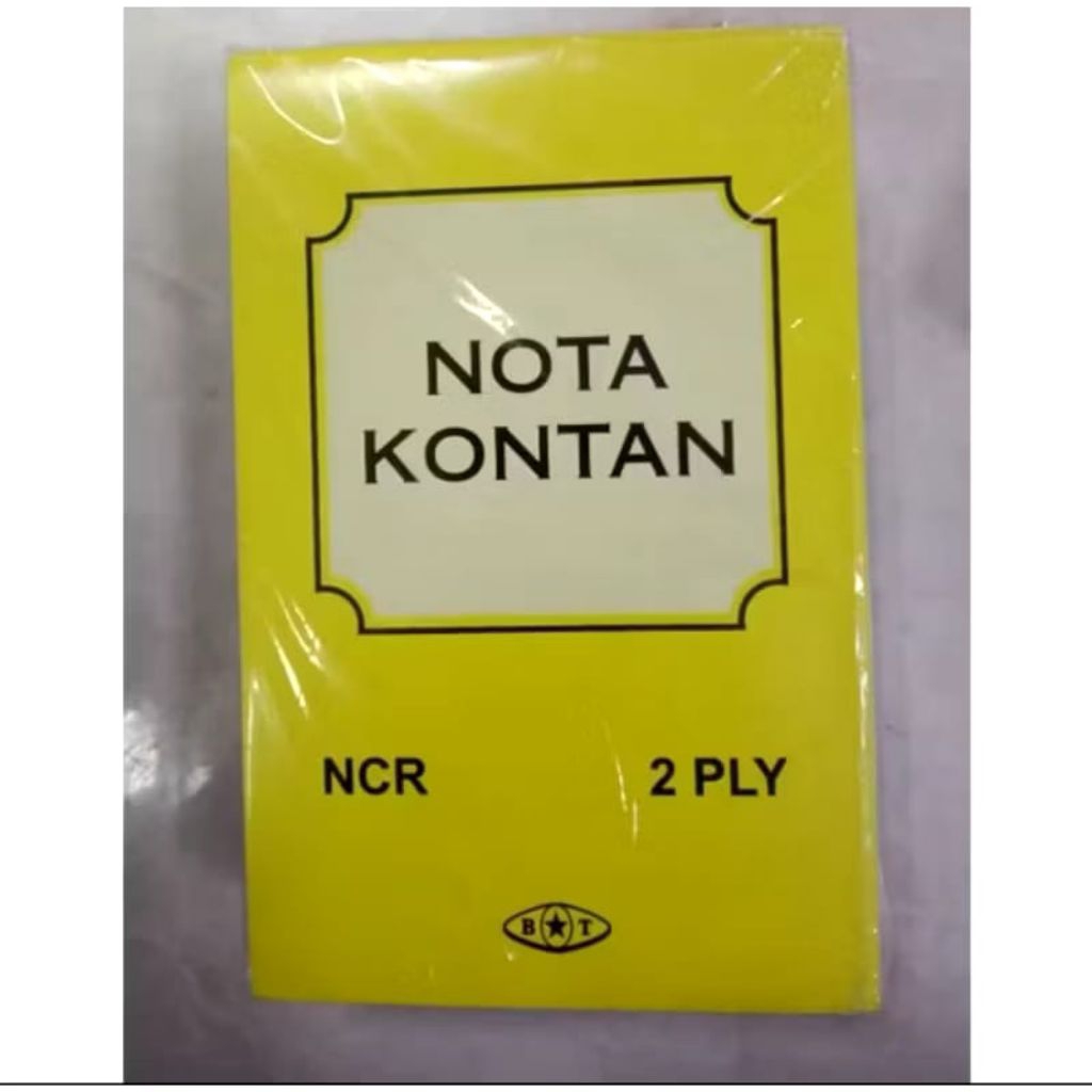 

nota kontan NCR 2 ply