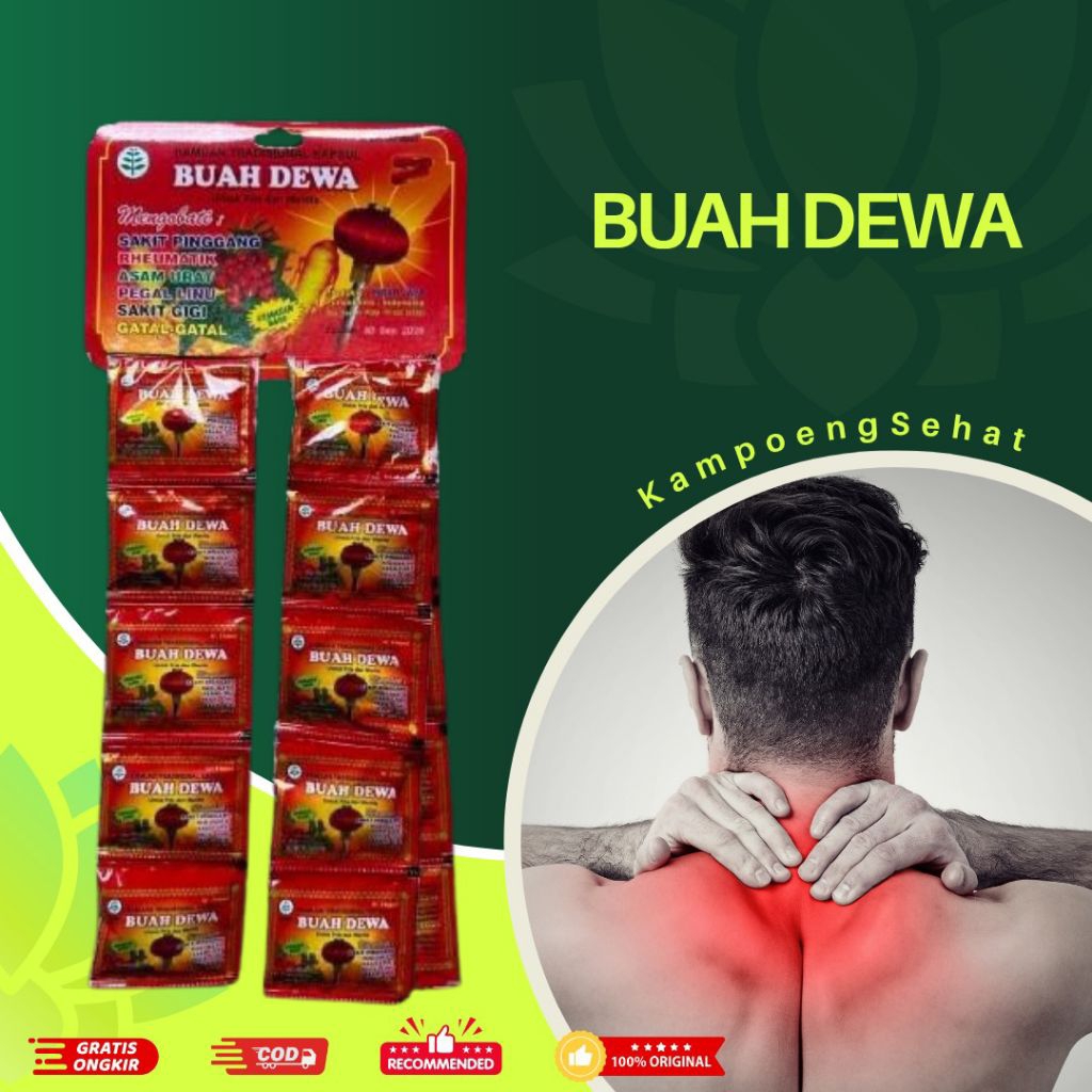 

Buah Dewa Kapsul Asam Urat 100% Original