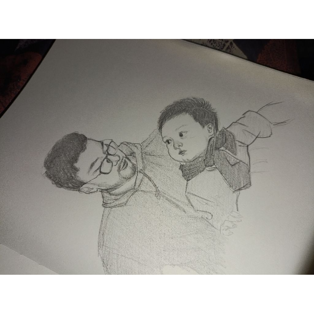 

sketsa wajah 2 kepala