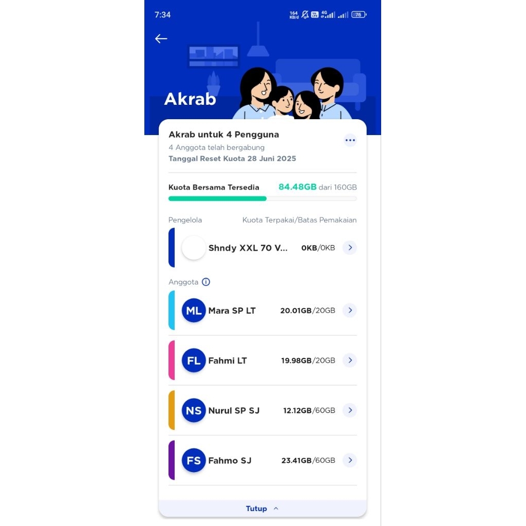 Kartu XL Paket Data XXL Akrab Diskon 70% Bisa Perpanjangan Otomatis