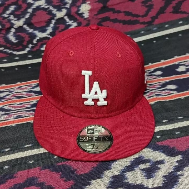 Topi New Era 59Fifty LA Genuine Merchandise 7½ Fitted Second Original