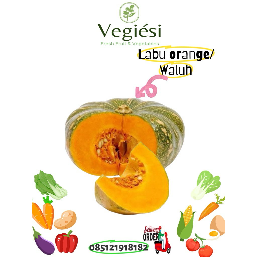 

Labu kuning Waluh 250gr