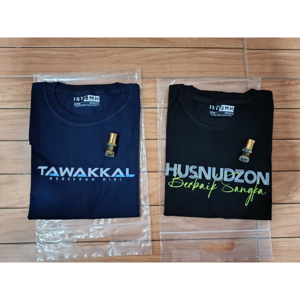 Kaos ISTQMH bonus parfum Arabian