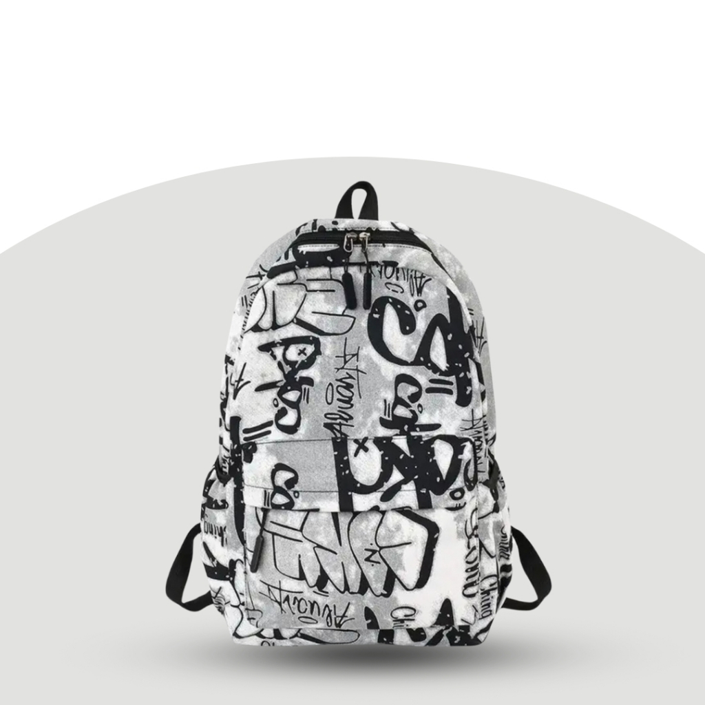 Ransel Unisex Nylon Tas Ransel Unisex Nylon Waterproof dengan Desain Modis dan Kapasitas Besar Nylon
