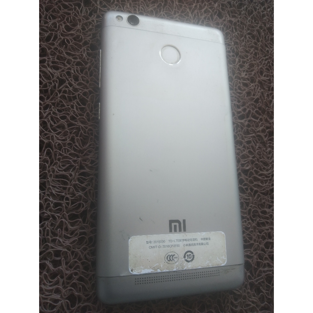 Xiaomi Redmi 3S RAM 3GB Internal 32Gb Bekas Pakai