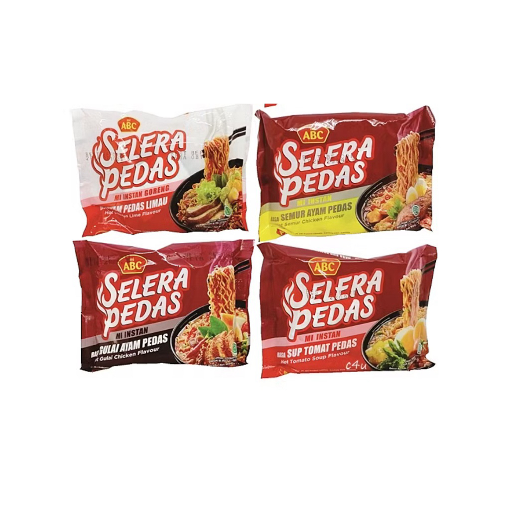 

mi ABC Selera Pedas 70gram