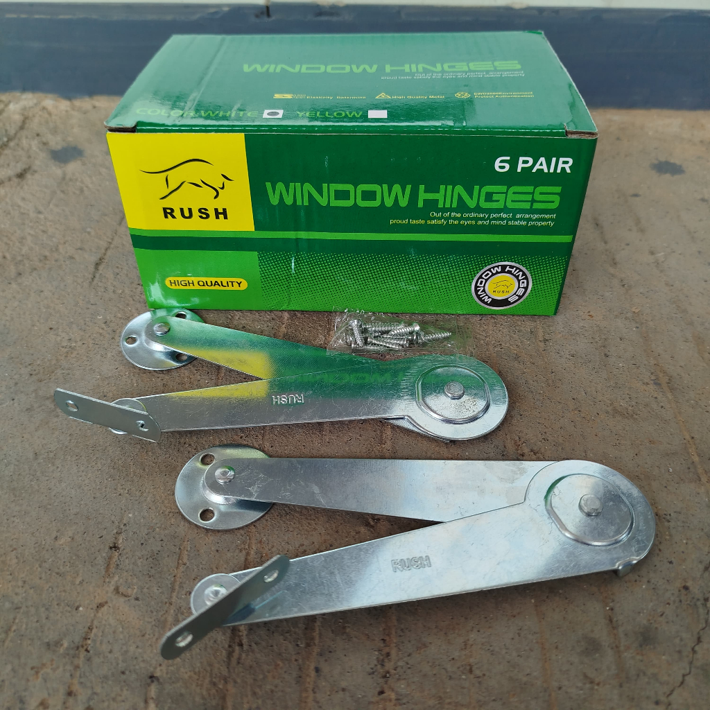 Hak Angin RUSH / Engsel Salon 9" RUSH / Engsel Lipat 9 Inch RUSH / Engsel Salon Engsel Jendela 9 inc