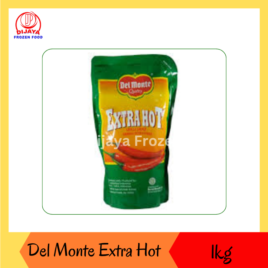 

Del Monte Extra Hot Ukuran 1 Kg, 500 gr & Sachet