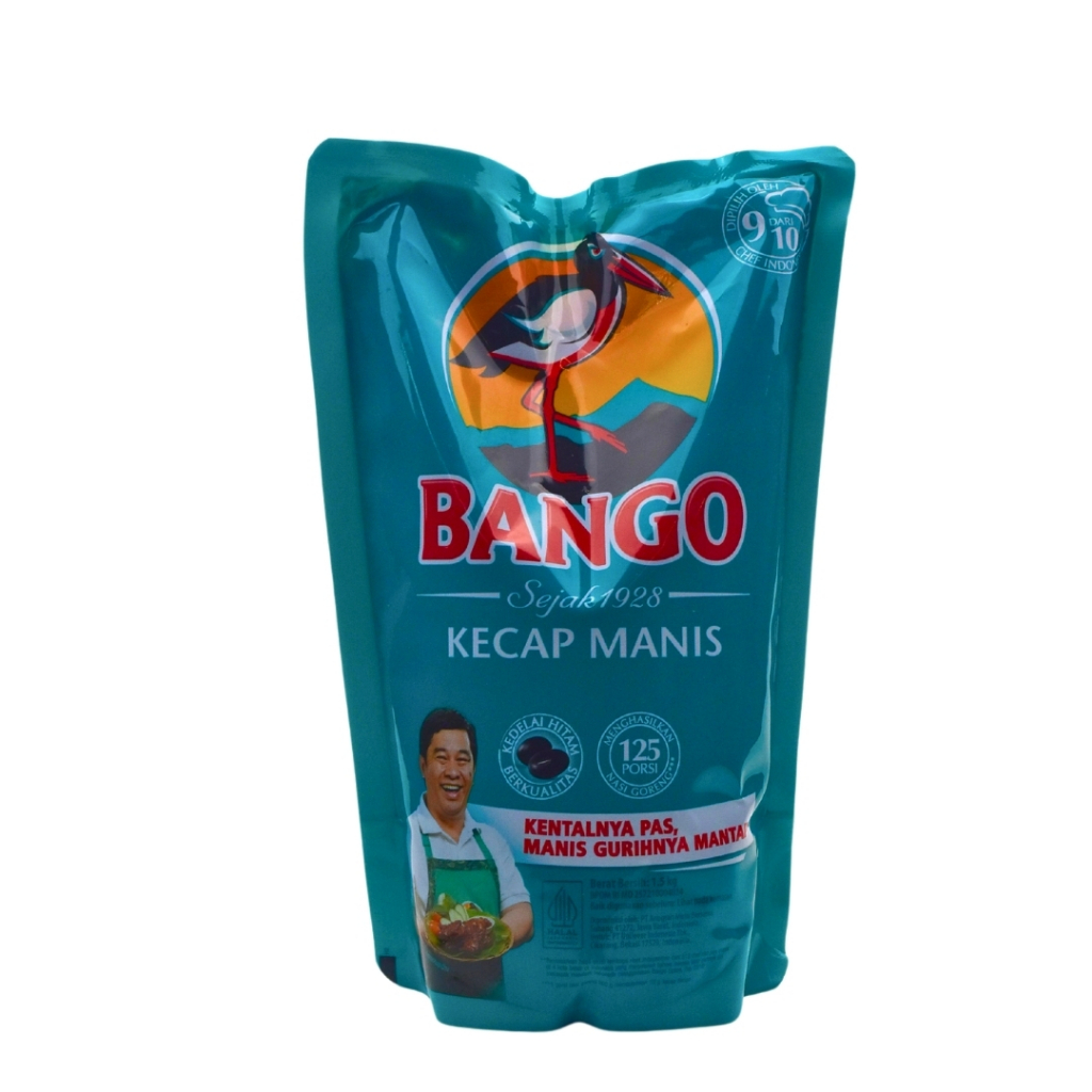 

KECAP MANIS BANGO 1.5 KG 1500 ML POUCH REFILL BESAR ISI ULANG