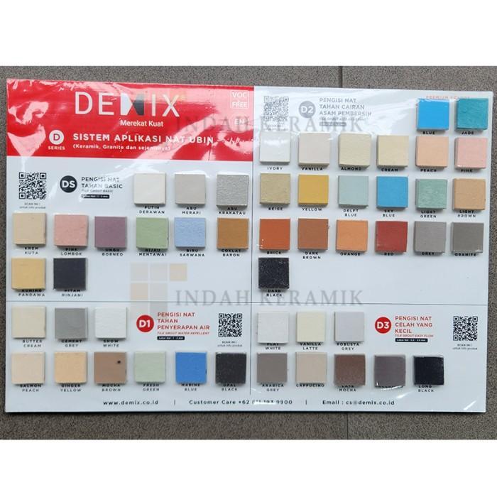 Semen Mortar Pengisi Nat Keramik Tile Grout DEMIX D1 Tahan Air 1kg