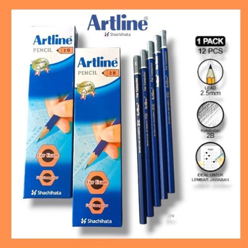 

Artline Pensil 2B (12 PCS)