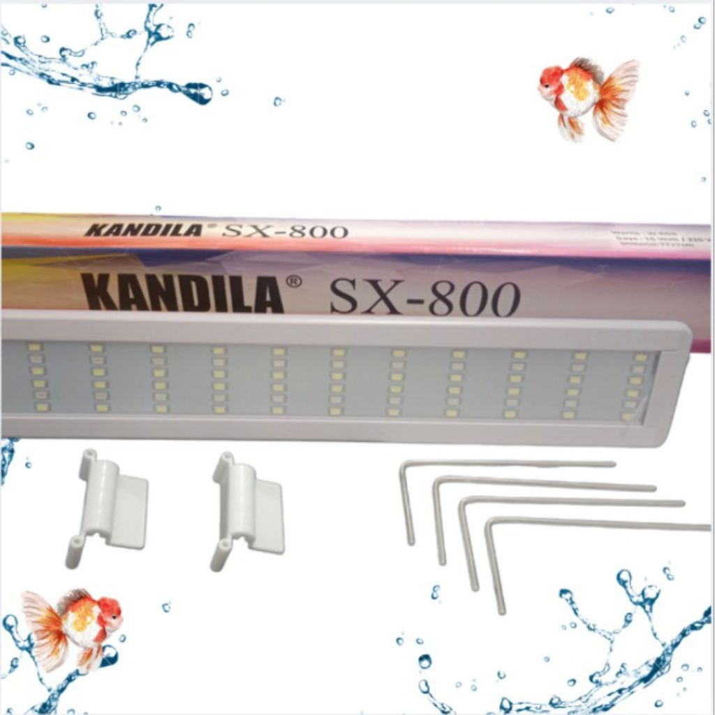 LAMPU KANDILA PRO SX 800 3 MODE CAHAYA LED AQUARIUM CHANGE COLOR
