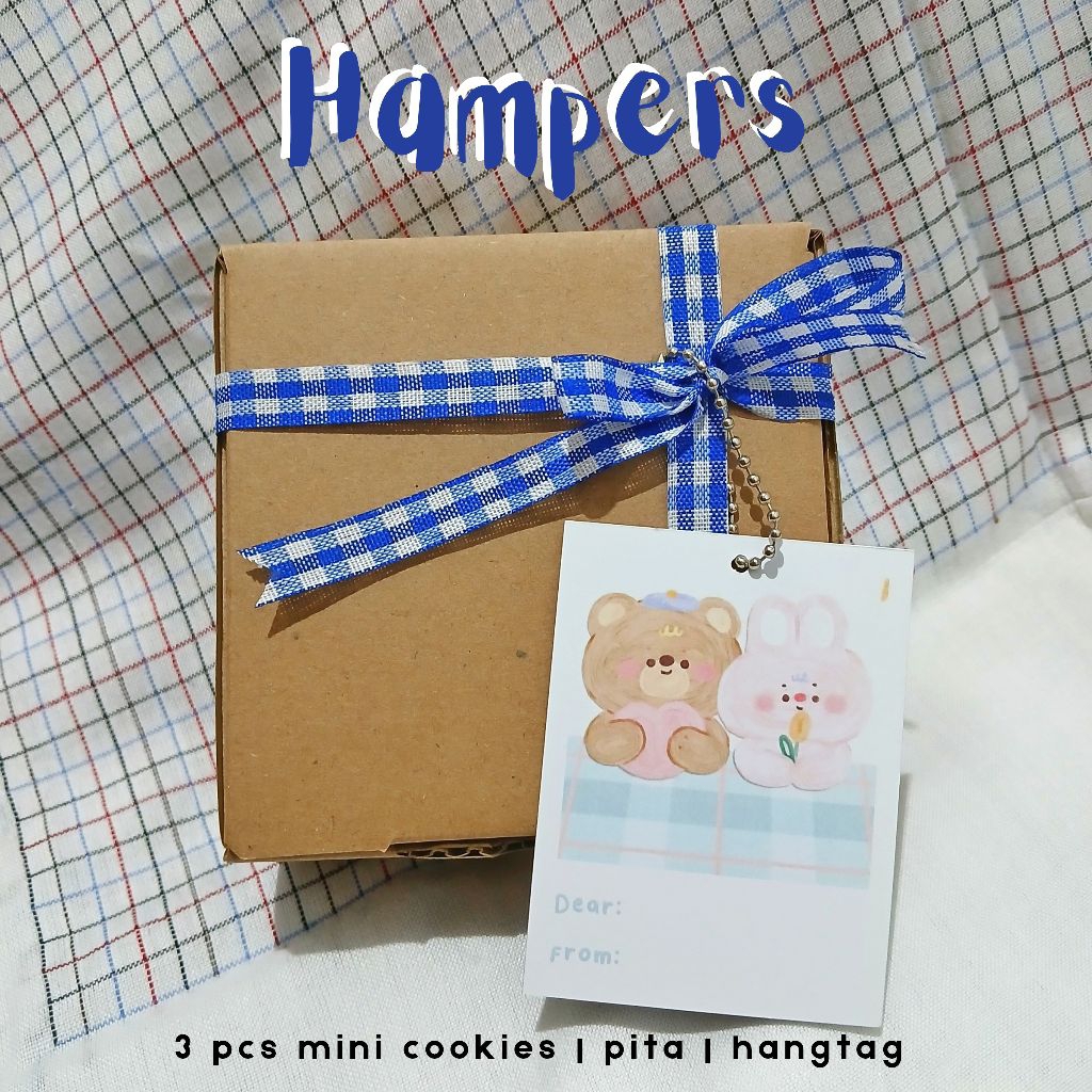 

Hampers Mini Soft Cookies | 16k | baked by tya | 27 gram