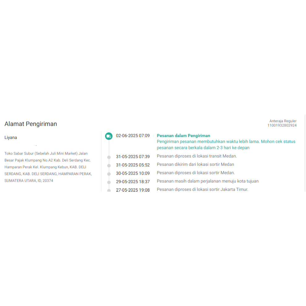 PLASTIK ES KRISTAL KEMASAN 5KG (100lembar)