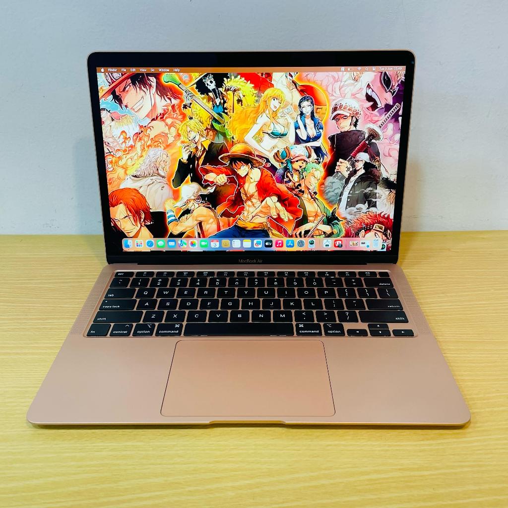 Macbook Air Retina 2020 13 Inch Core i3 256gb Second Original Bergaransi Space Gold