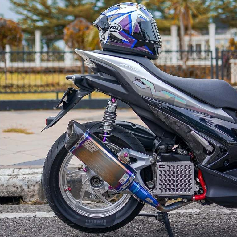 Knalpot yamaha aerox 155 Aerox 155 full system