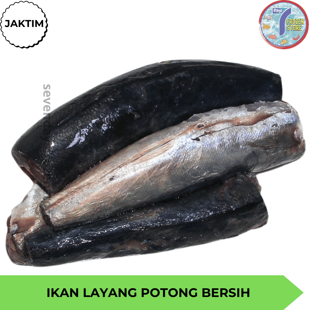 

Ikan Layang Potong Bersih Beku Frozen kemasan 500 gr