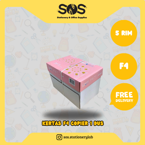 

Kertas HVS F4 Copier 1 Dus