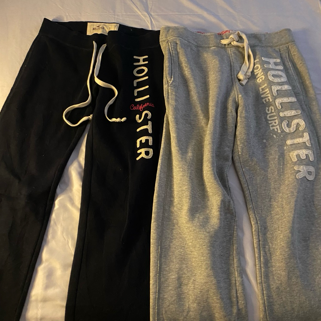 hollister sweatpants y2k lowrise