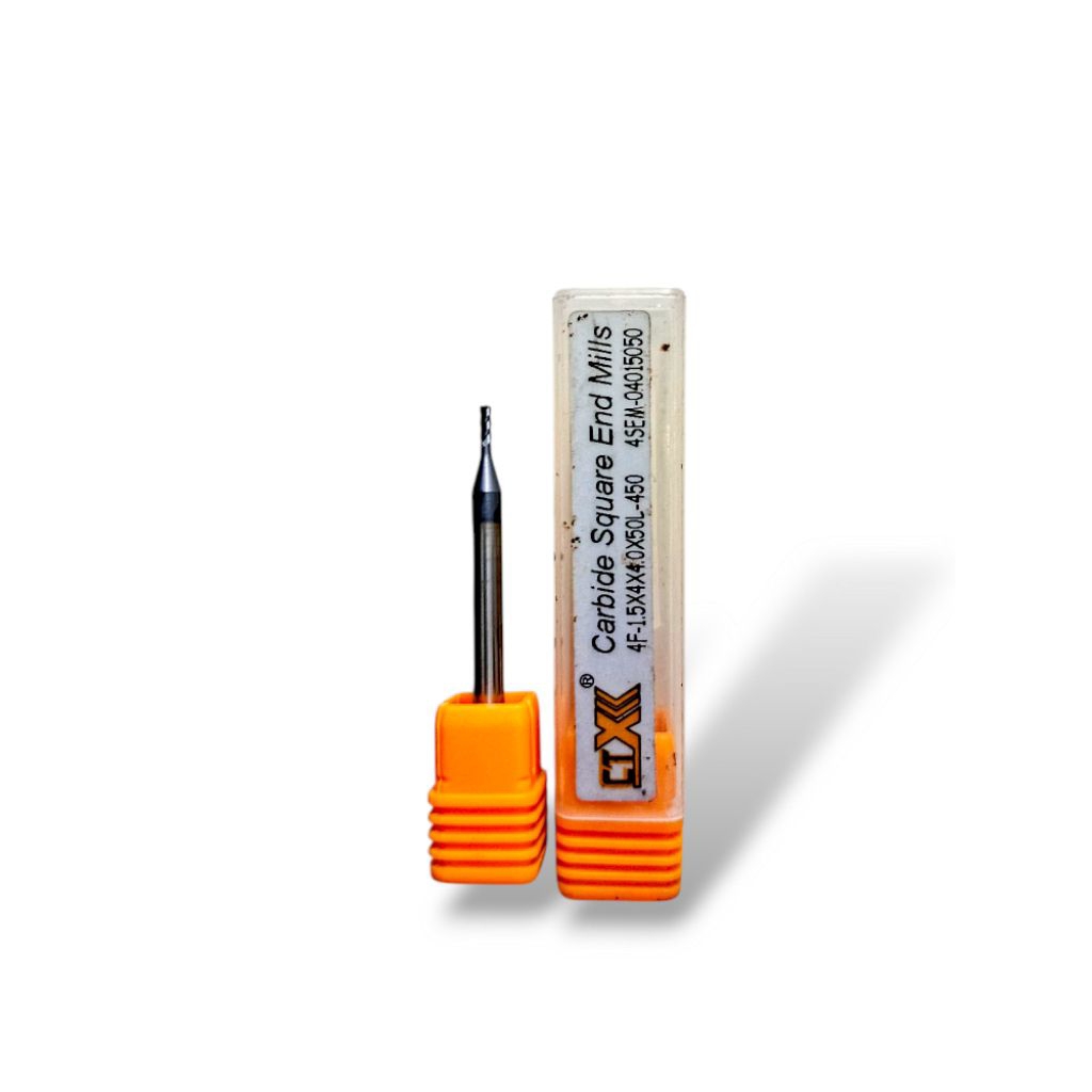 Endmill Carbide D1.5 x F4 x S4 x L50 45HRC 4F Merk CTX