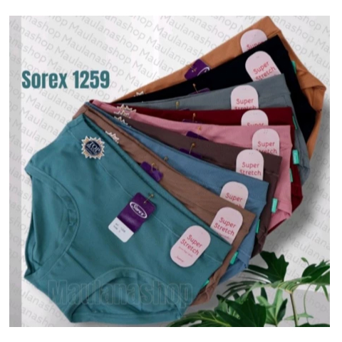 cd celana dalam wanita sorex 1259 / cd super stretch high waist