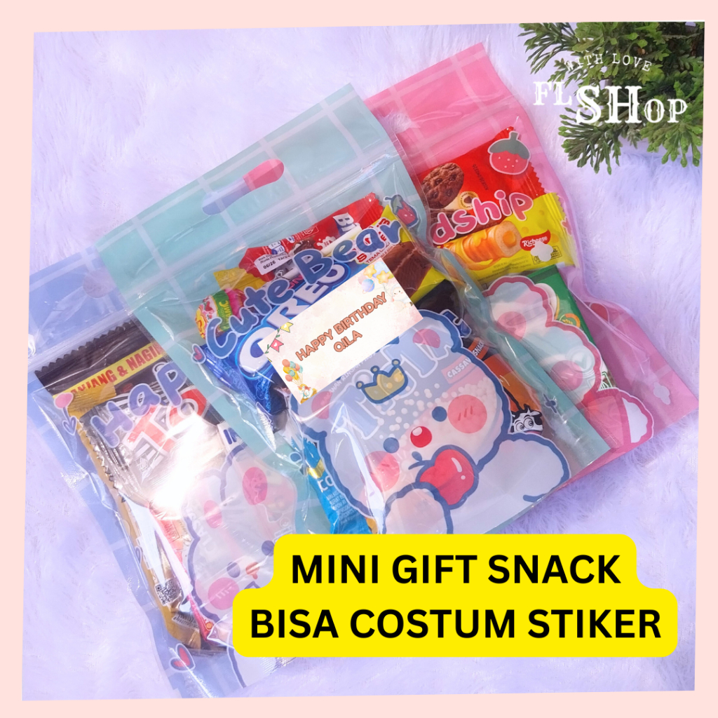 

FLSHOP05 - GIFT SNACK / GIFT SNACK COSTUM TULISAN / SOUVENIR SNACK