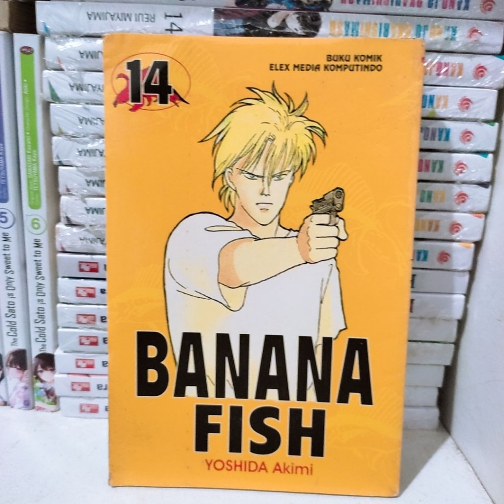 komik banana fish vol 14 preloved