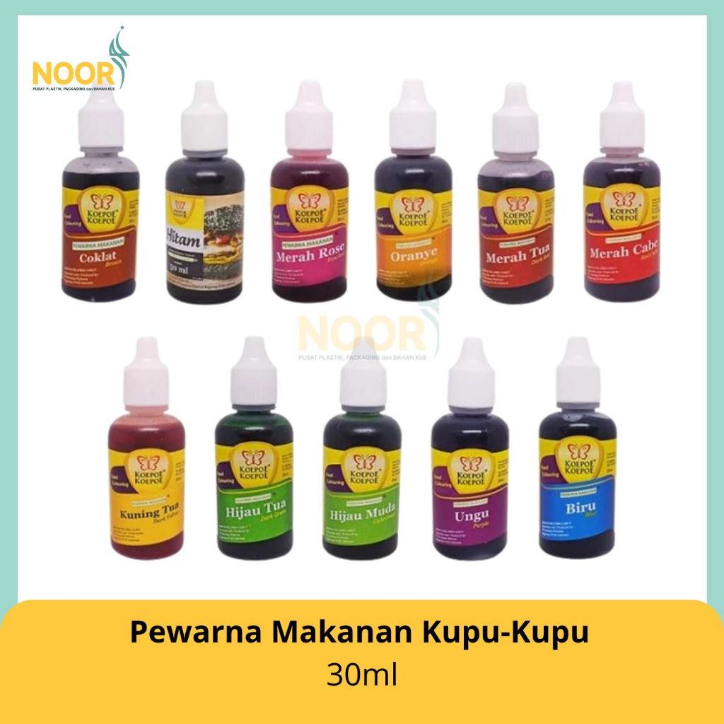 

Pewarna Makanan Kupu Kupu 30 ml