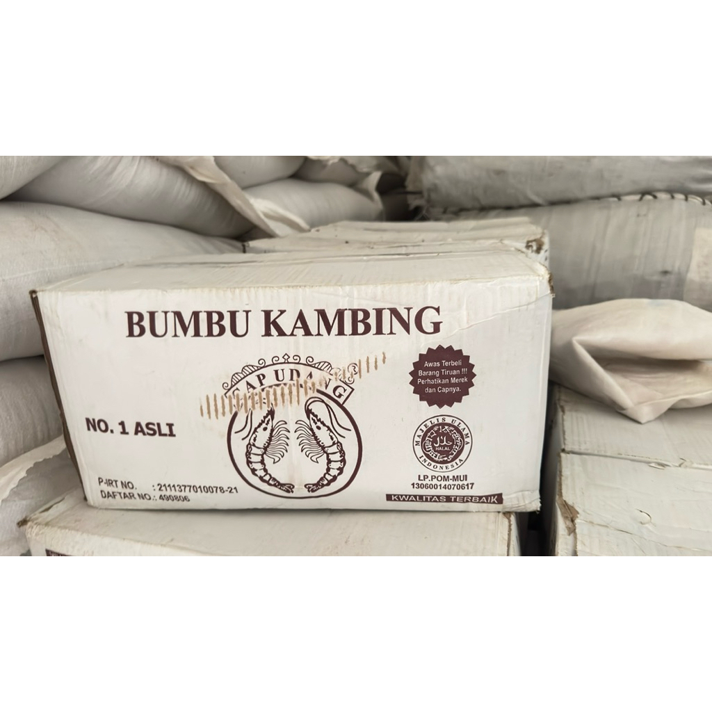 

BUMBU KAMBING CAP UDANG KUALITAS TERBAIK