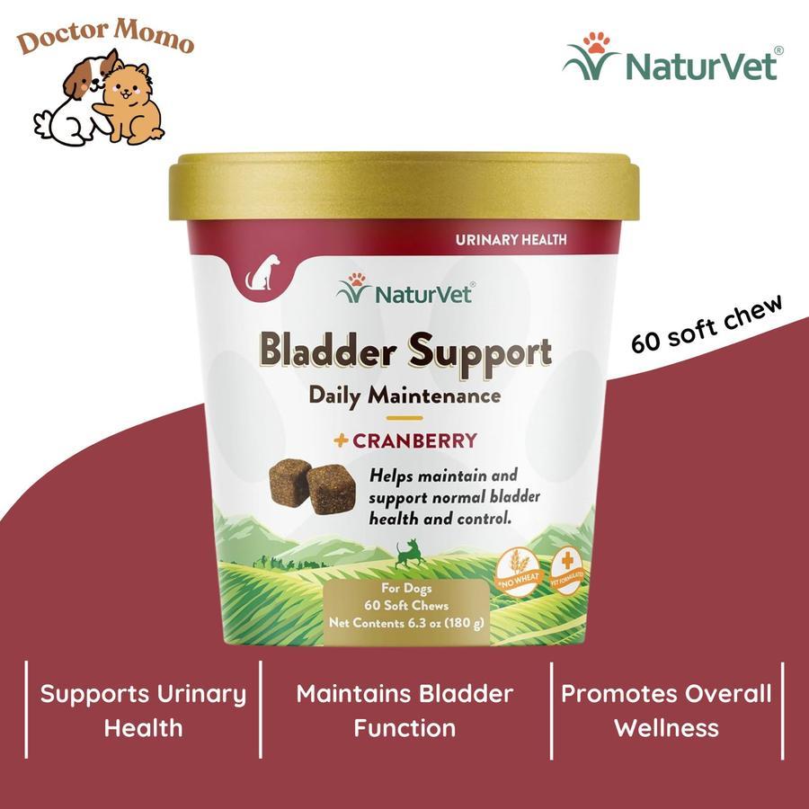 Naturvet Bladder Support Cranberry Kandung Kemih Anjing Dog Supplement