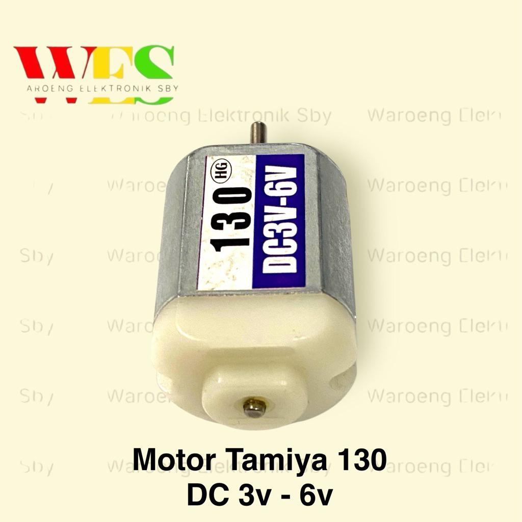 130 DC 6V DINAMO DC 6V MOTOR TAMIYA TIPE 130  DC 6V